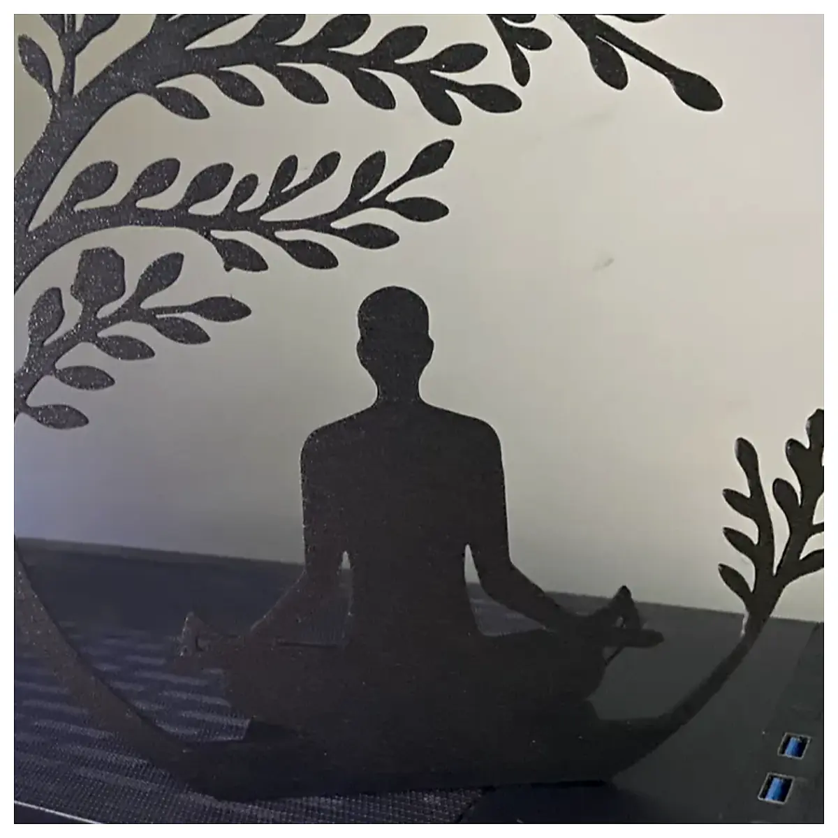 Yoga Stand Ornament Meditation Decor Zen Statue Yoga Mat Support Enhance Yoga Practice