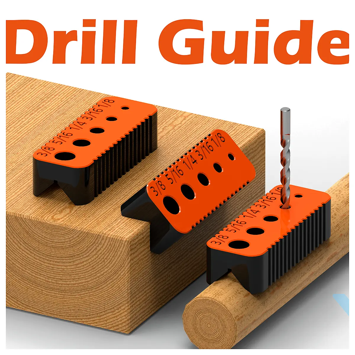 Drill Guide Imperial Drill Bit Drill Support Rotary Drill Guide Accessories Repair Parts