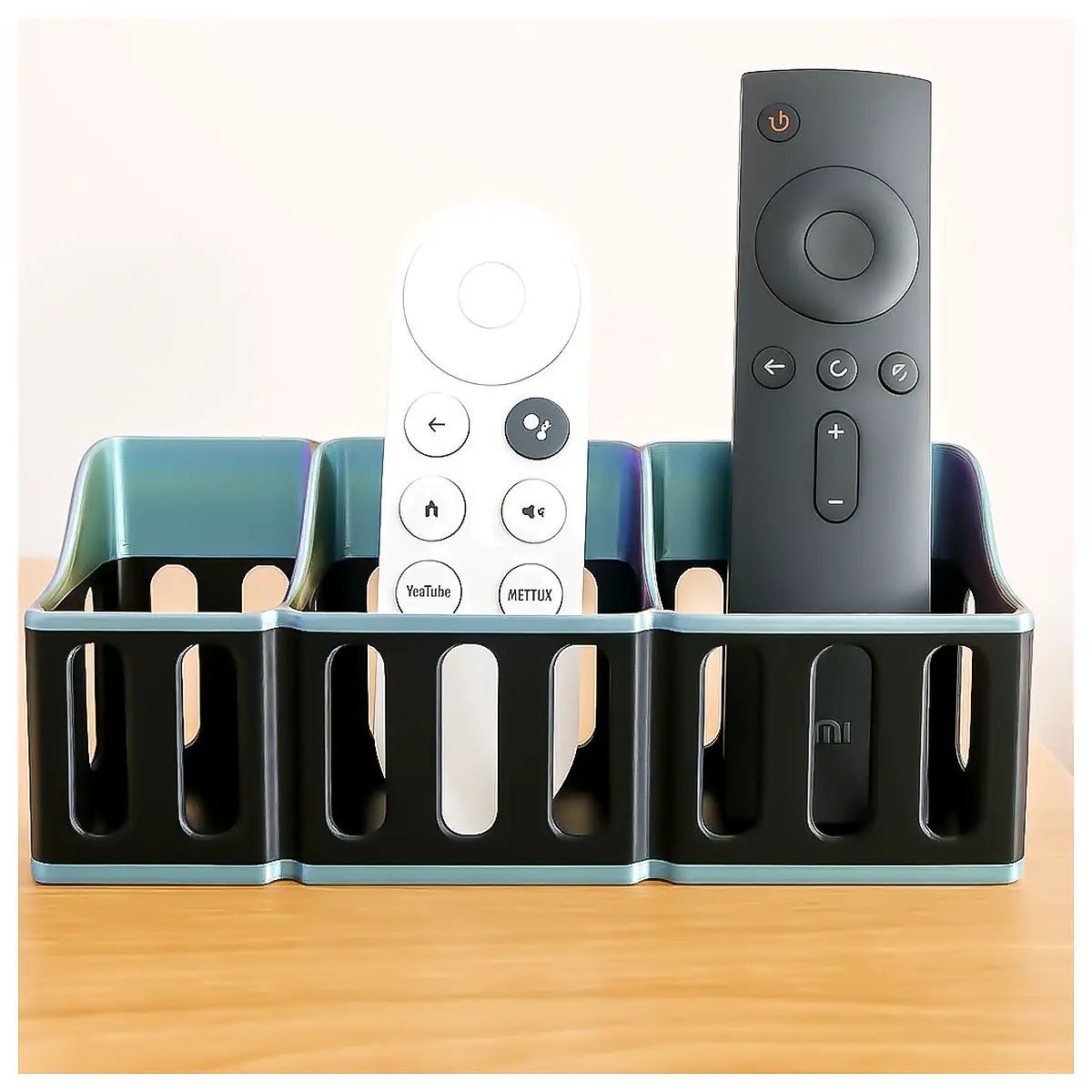 Remote Control Holder Wall Mount 3D Printed Desk Organizer Universal Car Parts Repair Accessories