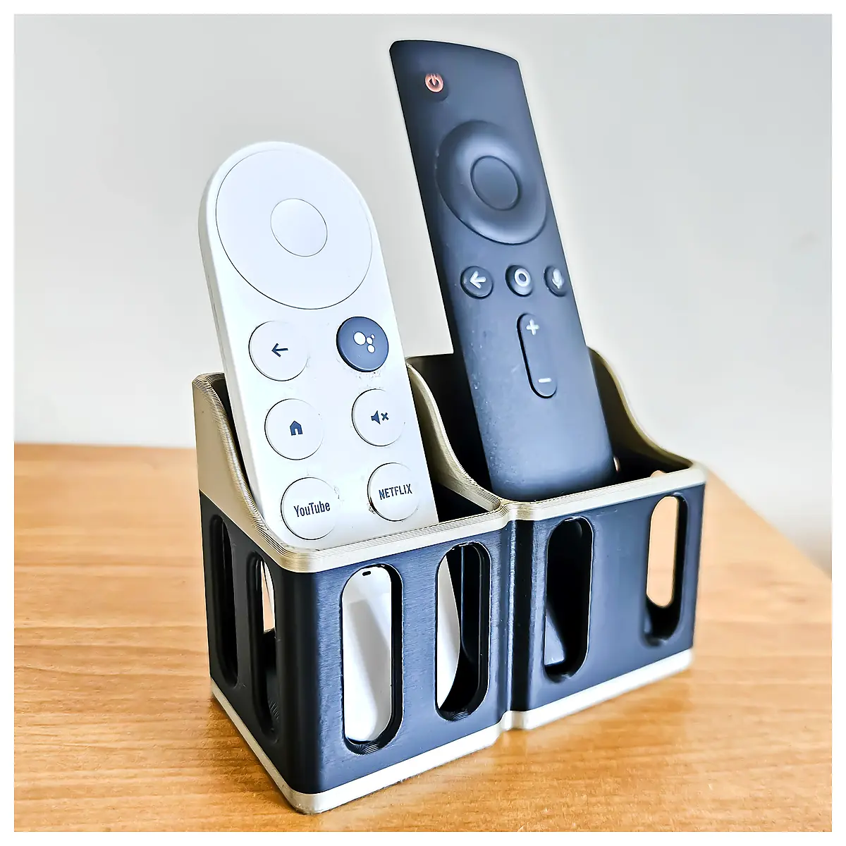 Remote Control Holder Wall Mount 3D Printed Desk Organizer Universal Car Parts Repair Accessories