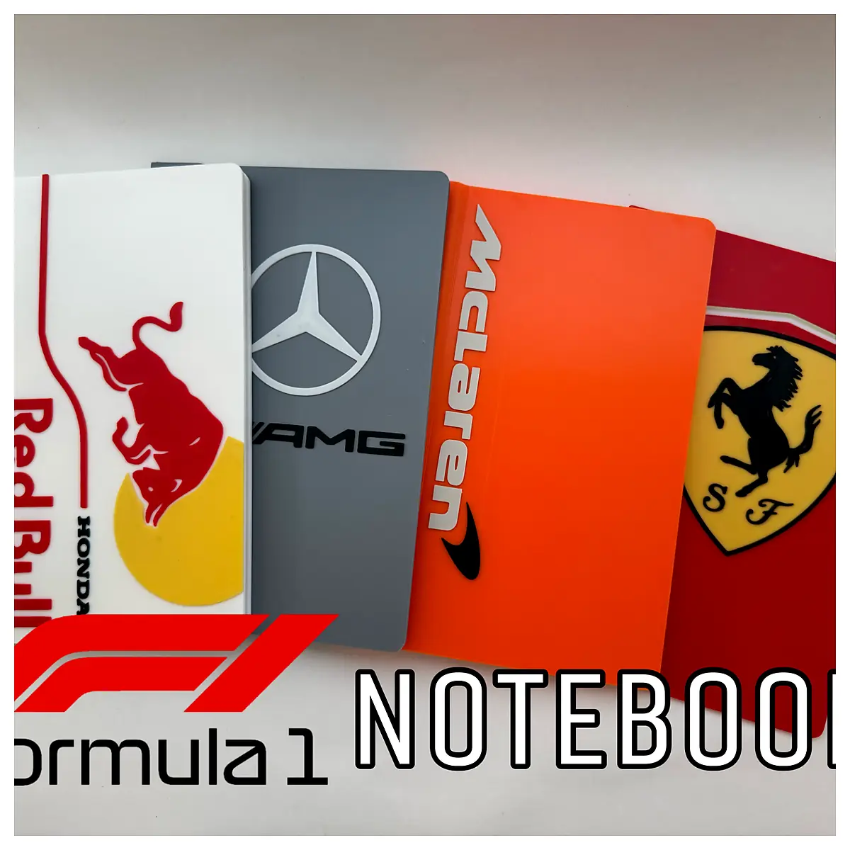 F1 Notebook Carbon Fiber Racing Logbook Motorsport Repair Manual Parts