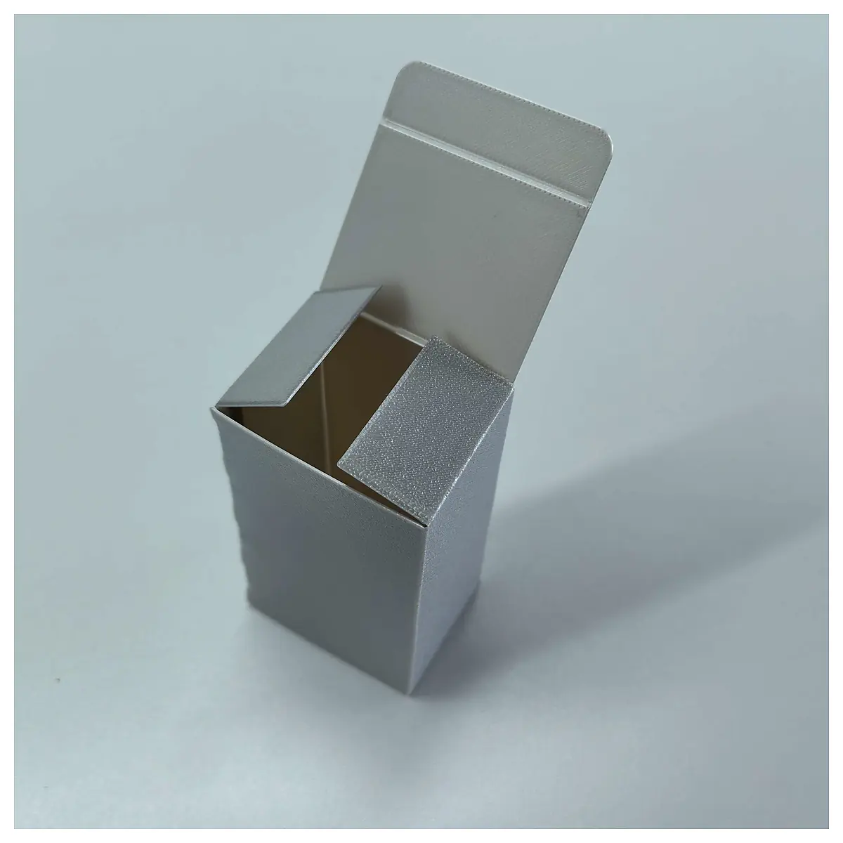 Single Slot Flip Storage Box Self Assembly Desktop Organizer Storage Box Parts Accessories