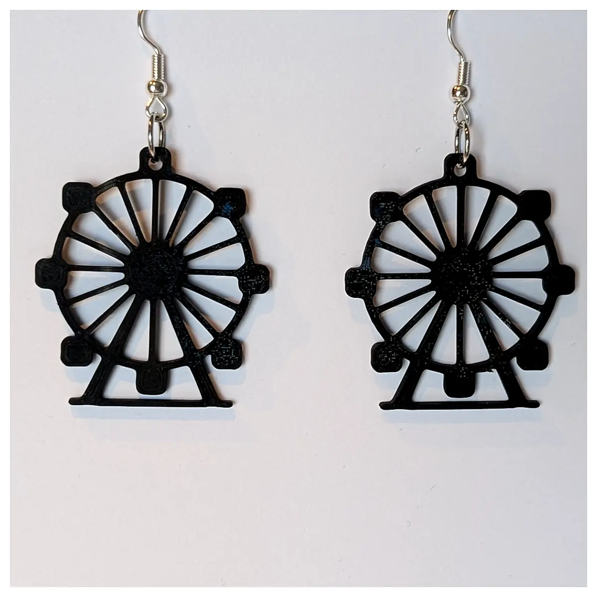 Ferris Wheel Earrings Rotating Earrings Novelty Gift Design Repair Parts Ring Earrings Jewelry