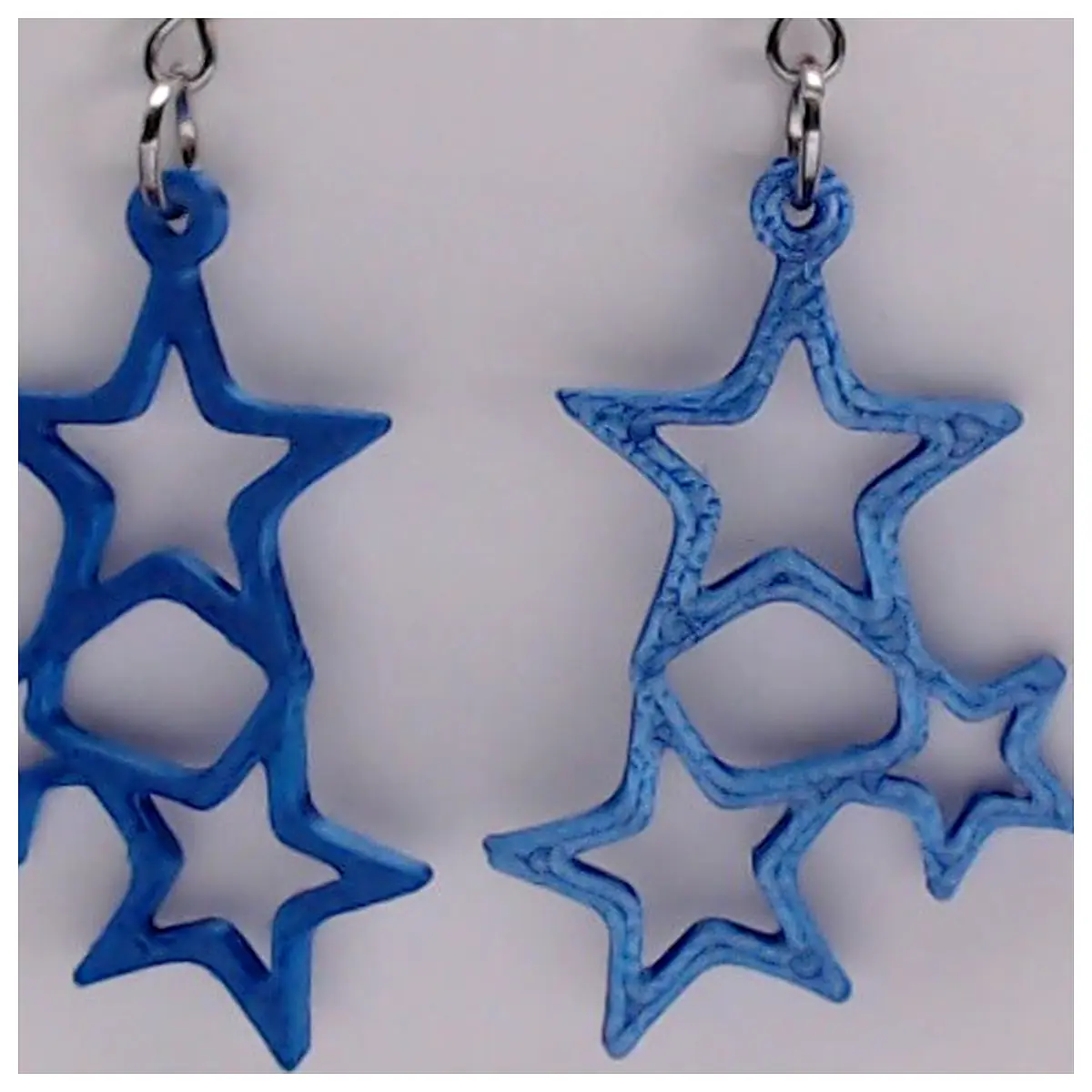 Star Earrings Sparkle Jewelry Star Shaped Accessories Shine Gift Idea Wholesale Retail