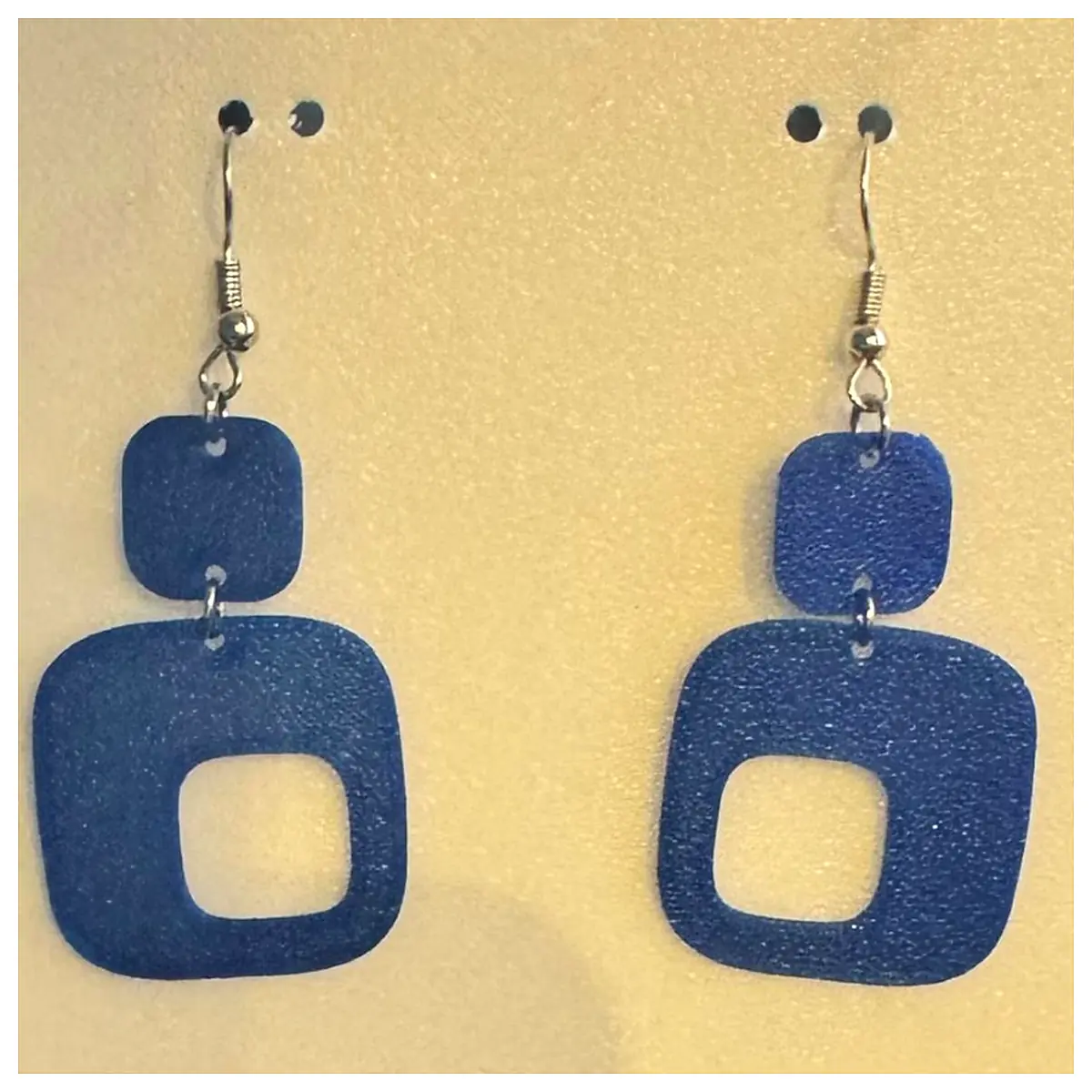 Square Earrings Geometric Earrings Polygon Modern Minimalist Fashion Earrings Earring Accessories