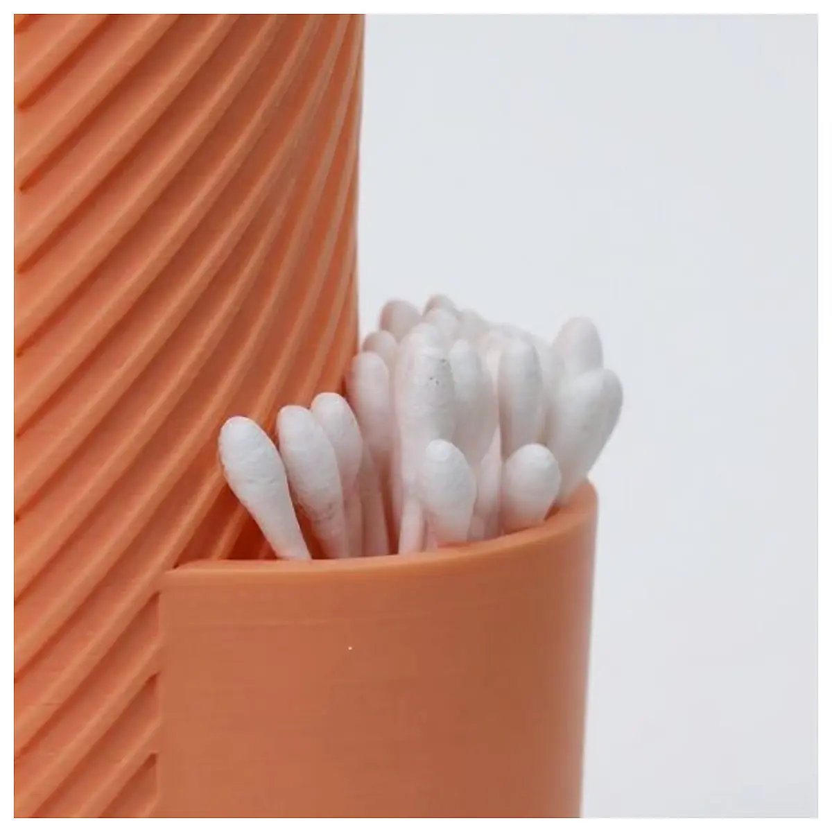 Cotton Pad Organizer Q Tip Holder Universal Storage Box Cosmetic Pads Absorbent Tissue Dispenser