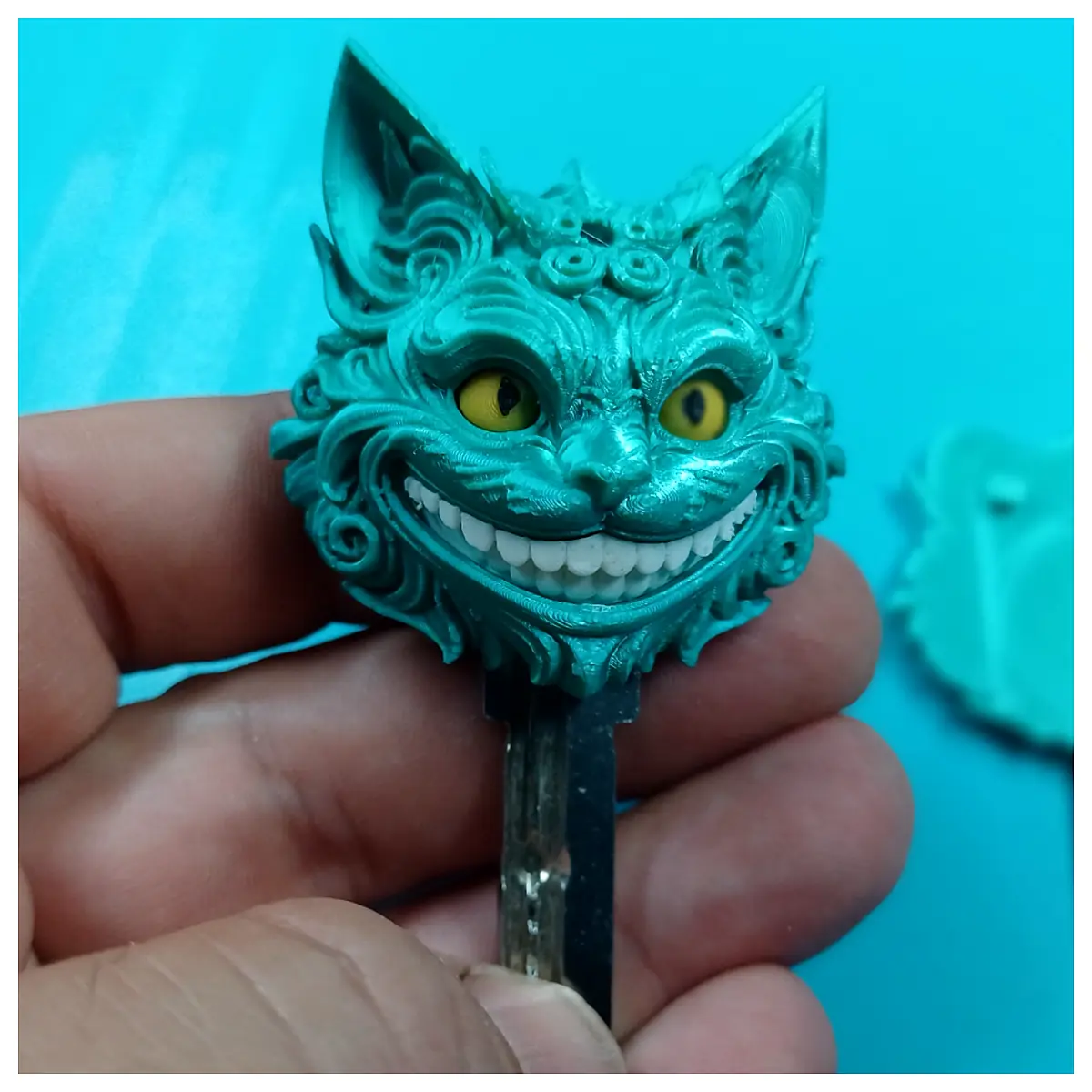 Cat Key Cover Protection Keychains Key Fob Replacement Parts Repair Tools Universal Key Holder