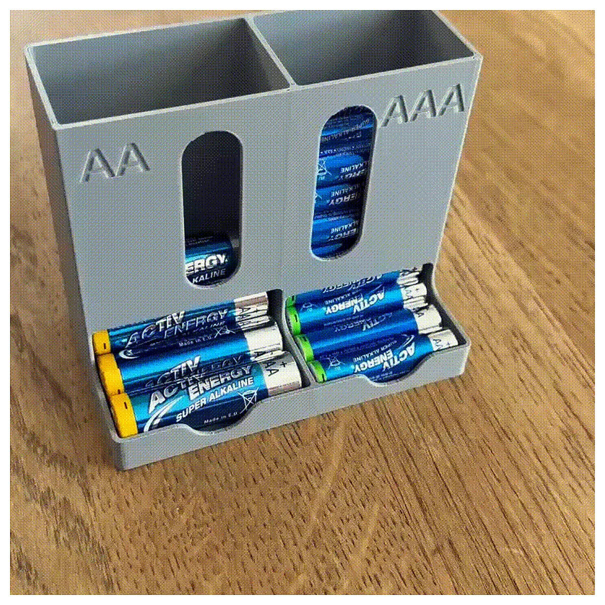 Battery Dispenser AA AAA Battery Caddy Charger Battery Parts Battery Replacement Battery Storage