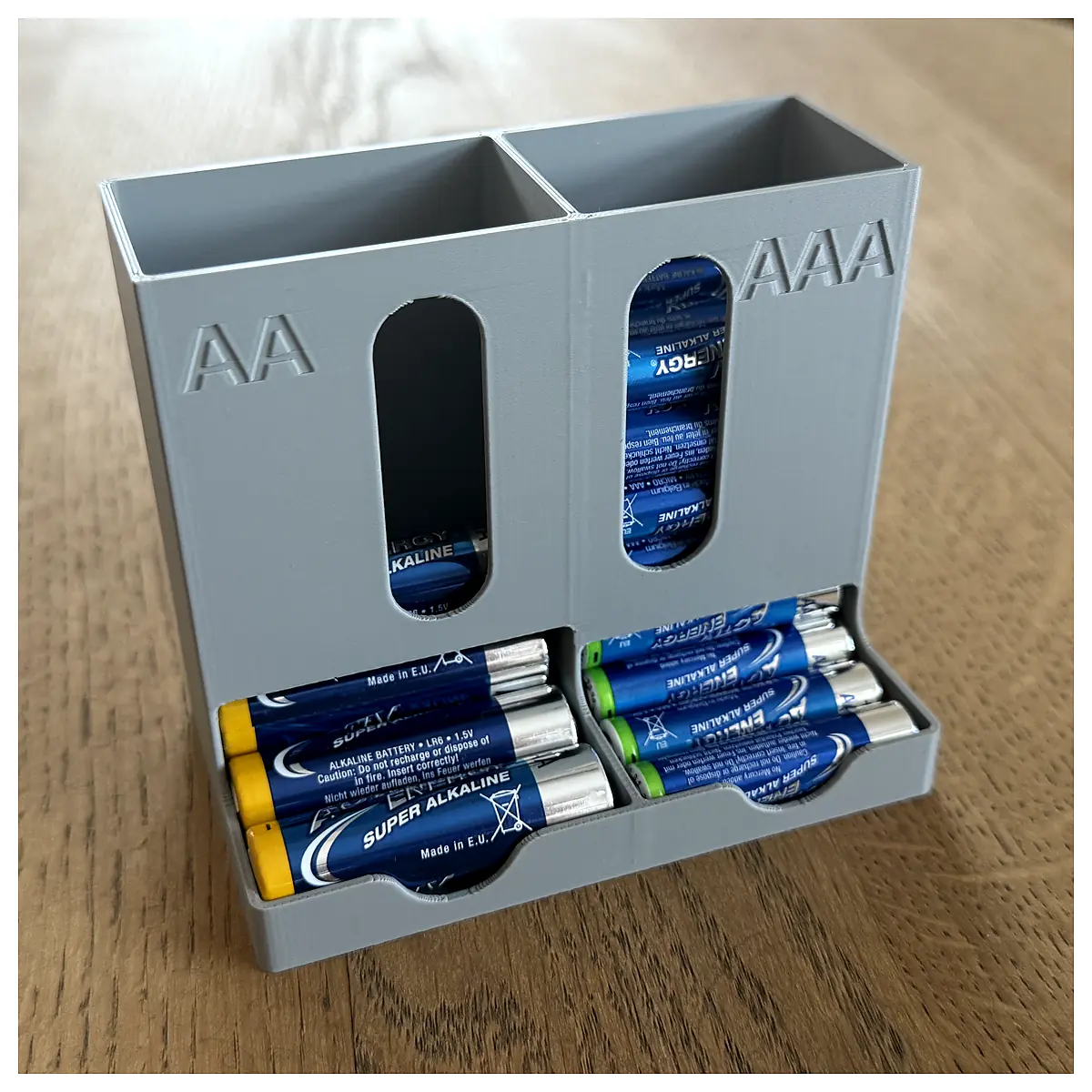 Battery Dispenser AA AAA Battery Caddy Charger Battery Parts Battery Replacement Battery Storage