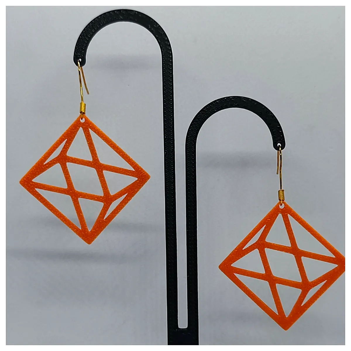 Abstract Fire Earrings Flame Jewelry Earrings Modern Art Decoration Buy Parts Repair
