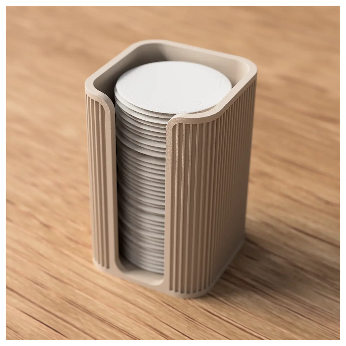 Cotton Pad Holder Organizer Storage Case Dispenser Keep Clean Practical Easy Use Multi Functional