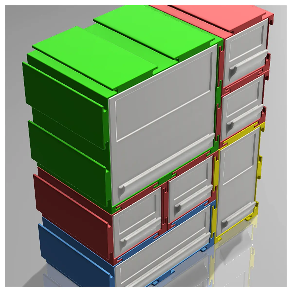 Modular Storage Drawers System Organizer Storage Solutions Universal Customizable