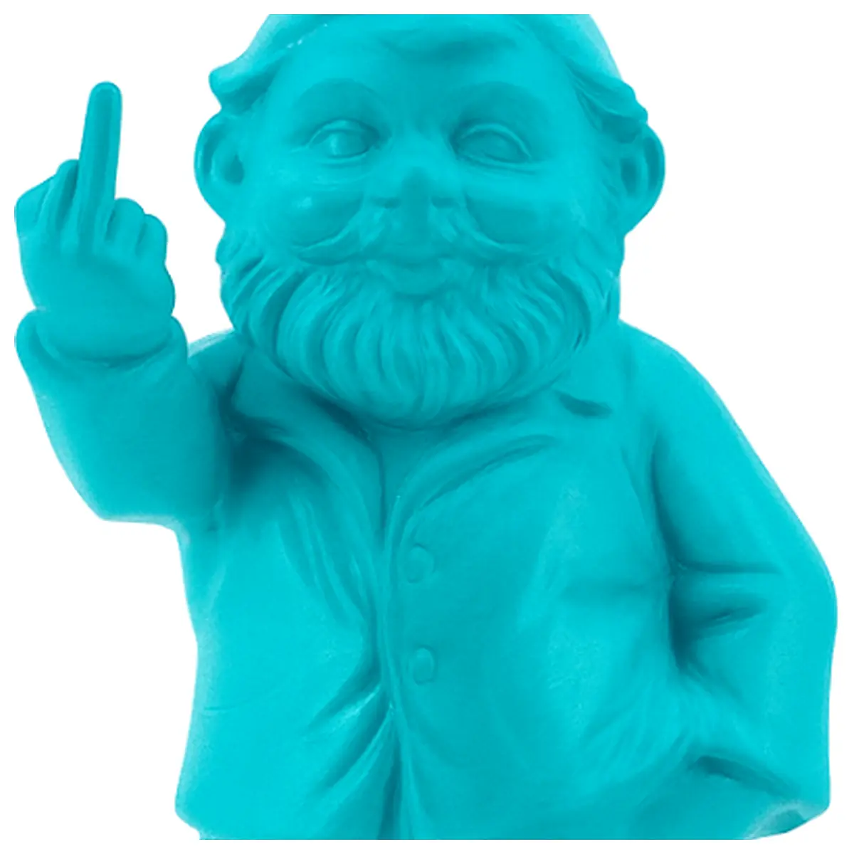 Garden Gnome Nonconformist Figurine Outdoor Decoration Lawn Ornament Garden Accessory Novelty Item Decorative Figure