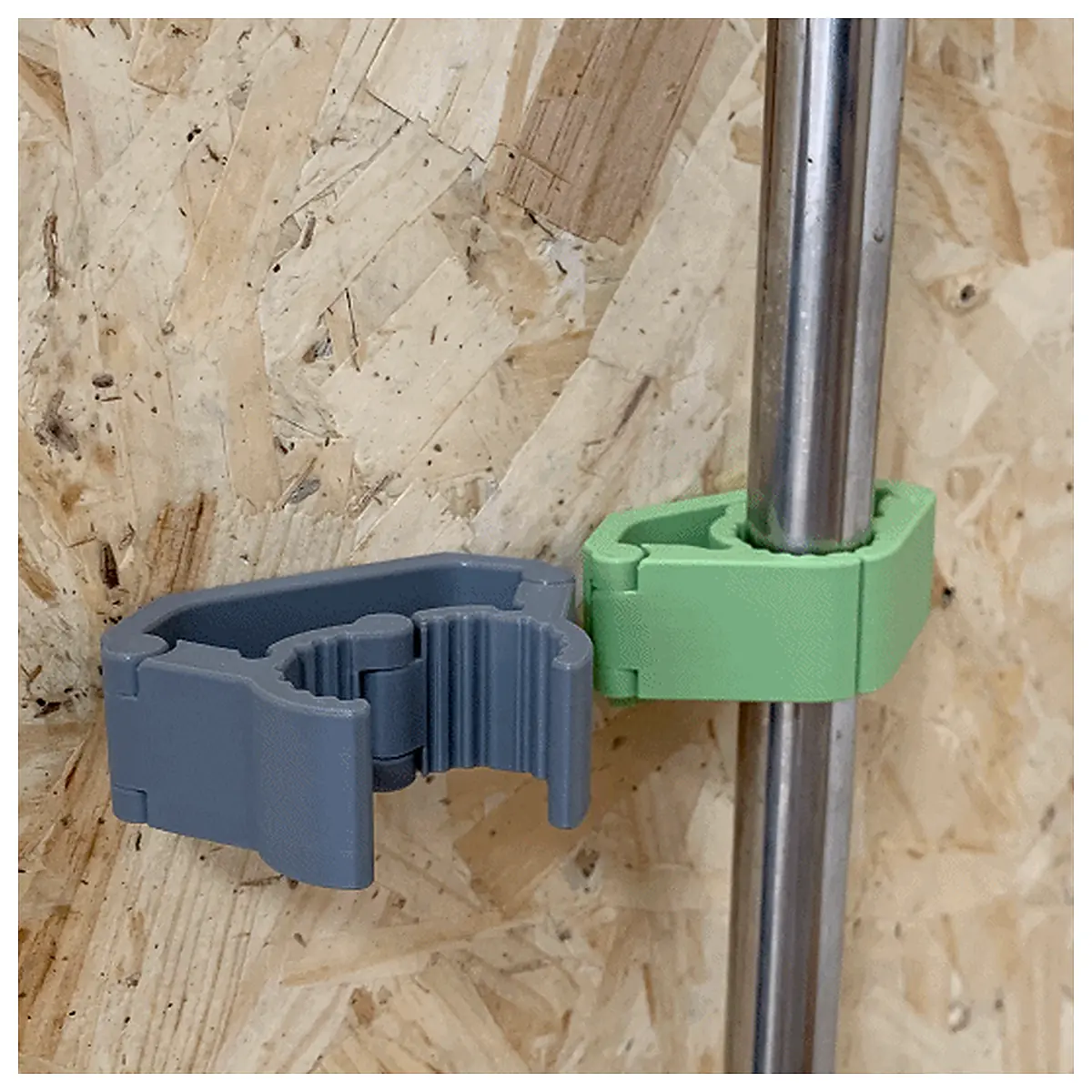Self Locking Broom Holder Print in Place Sturdy Practical Broom Storage Parts Repair