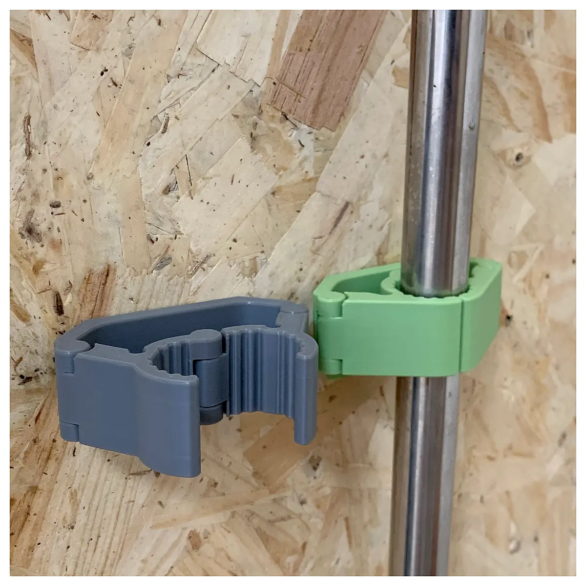 Self Locking Broom Holder Print in Place Sturdy Practical Broom Storage Parts Repair
