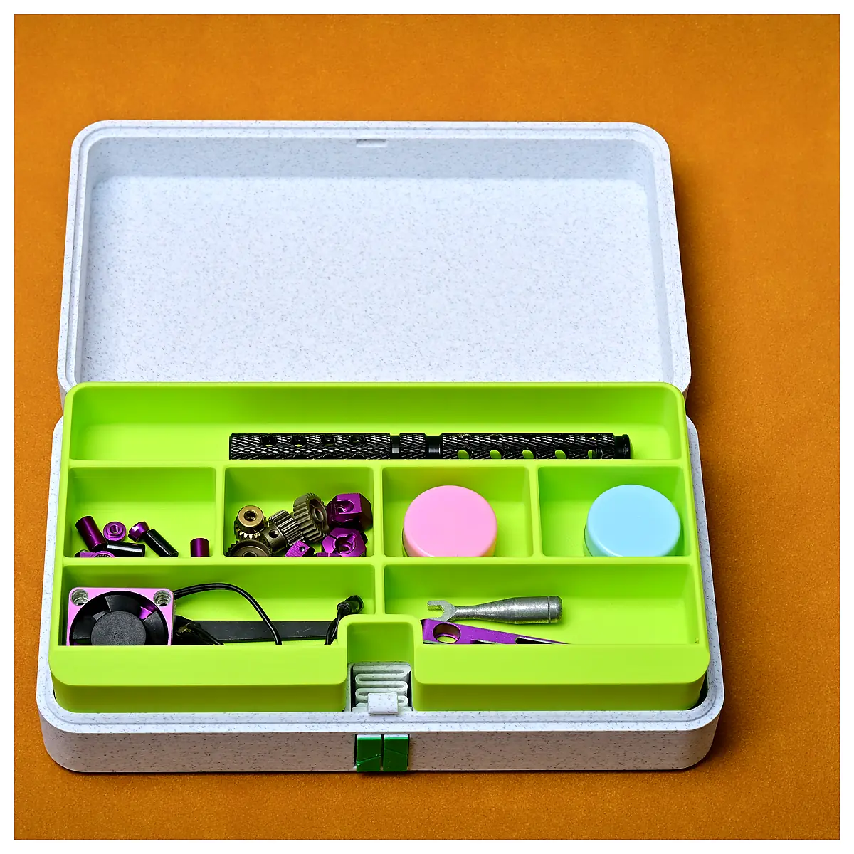 Screw Storage Box Parts Organizer Lock Storage Box Tool Box Universal Storage Parts Container