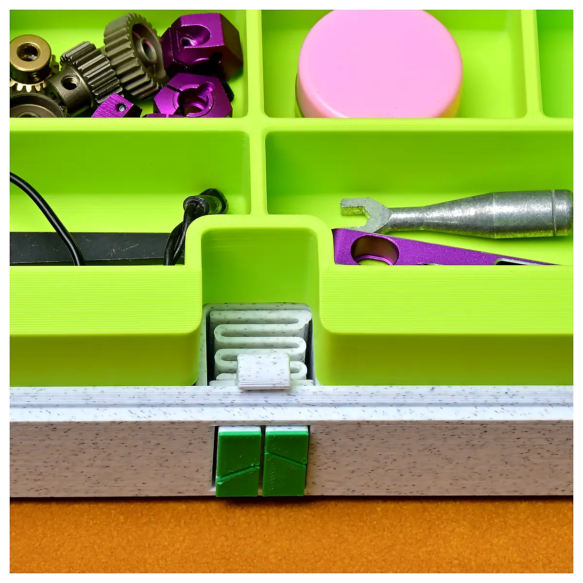 Screw Storage Box Parts Organizer Lock Storage Box Tool Box Universal Storage Parts Container