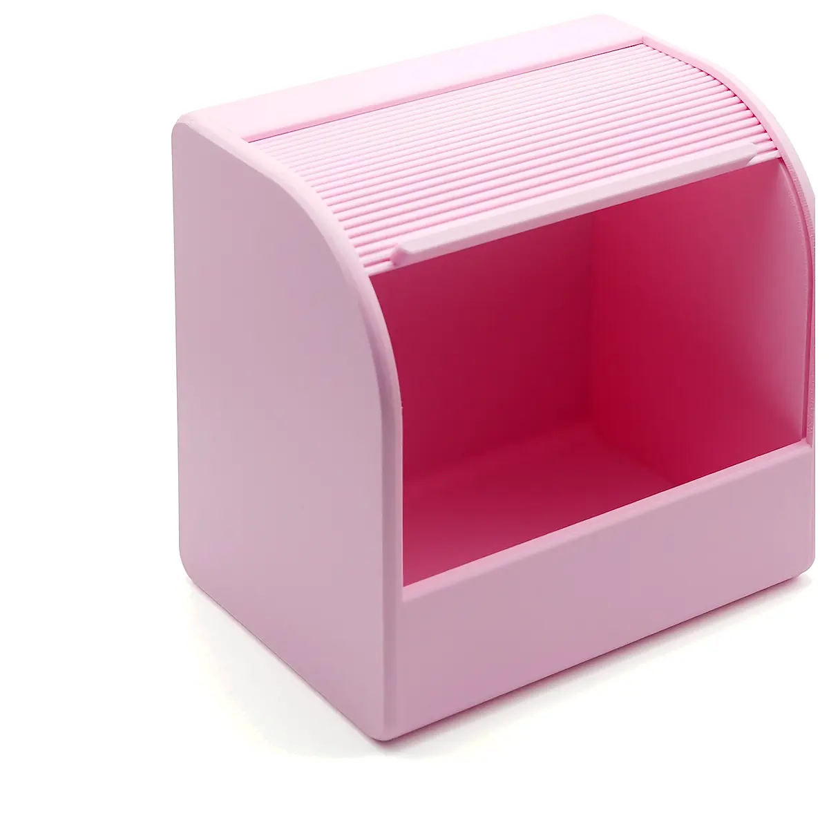 Cosmetic Box Roll Top Lid Box Storage Container Organizer Beauty Supply Box Accessory Storage Parts Organizer