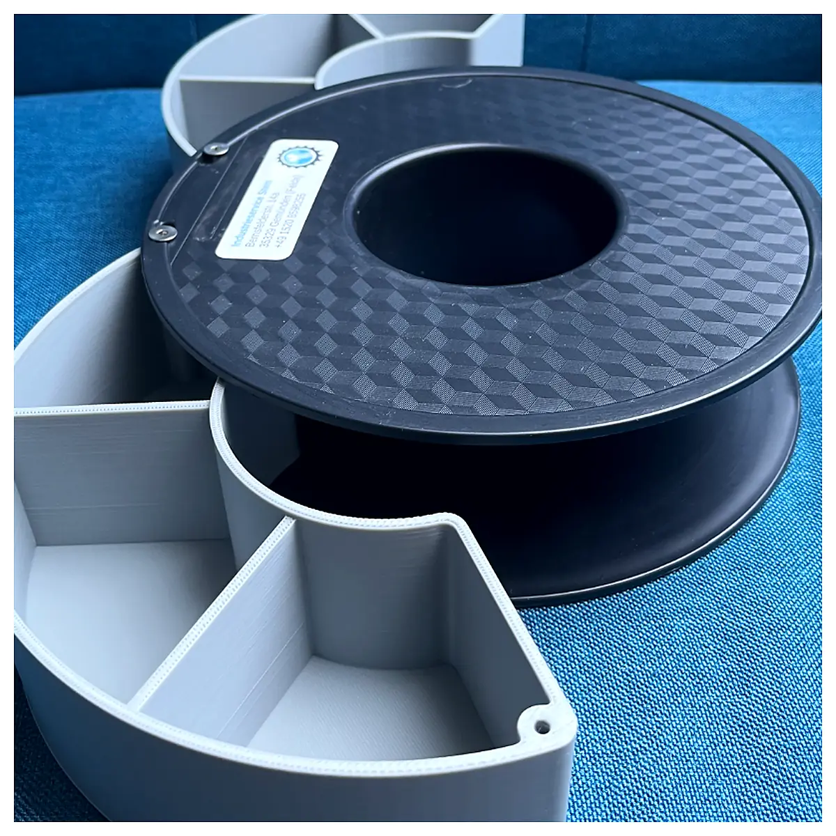 Geeetech Spool Sorting Box 3D Printer Accessories Filament Roll Organizer Print Parts Filament Support