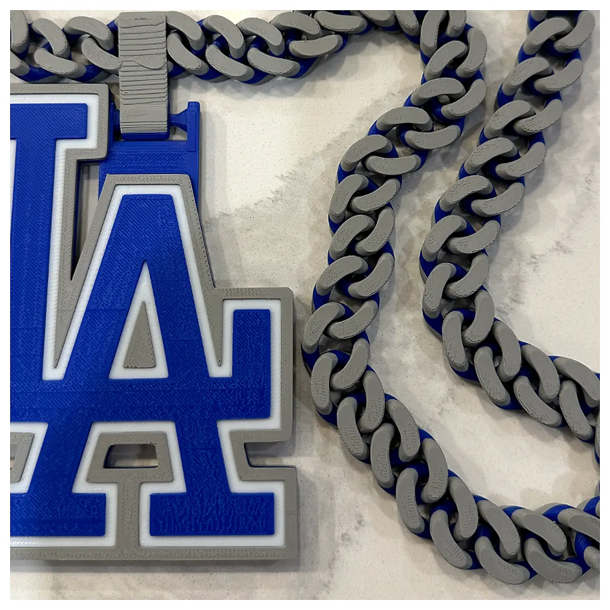 Los Angeles Dodgers Chain Bracelet Sports Chain Baseball Jewelry Team Accessory Gift