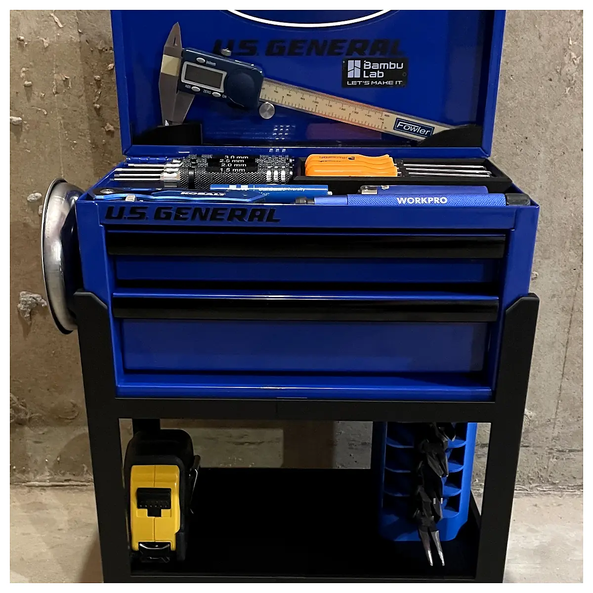 Mini Toolbox Cart Mobile Tool Cart Transport Cart Small Portable Tool Cart Parts Repair