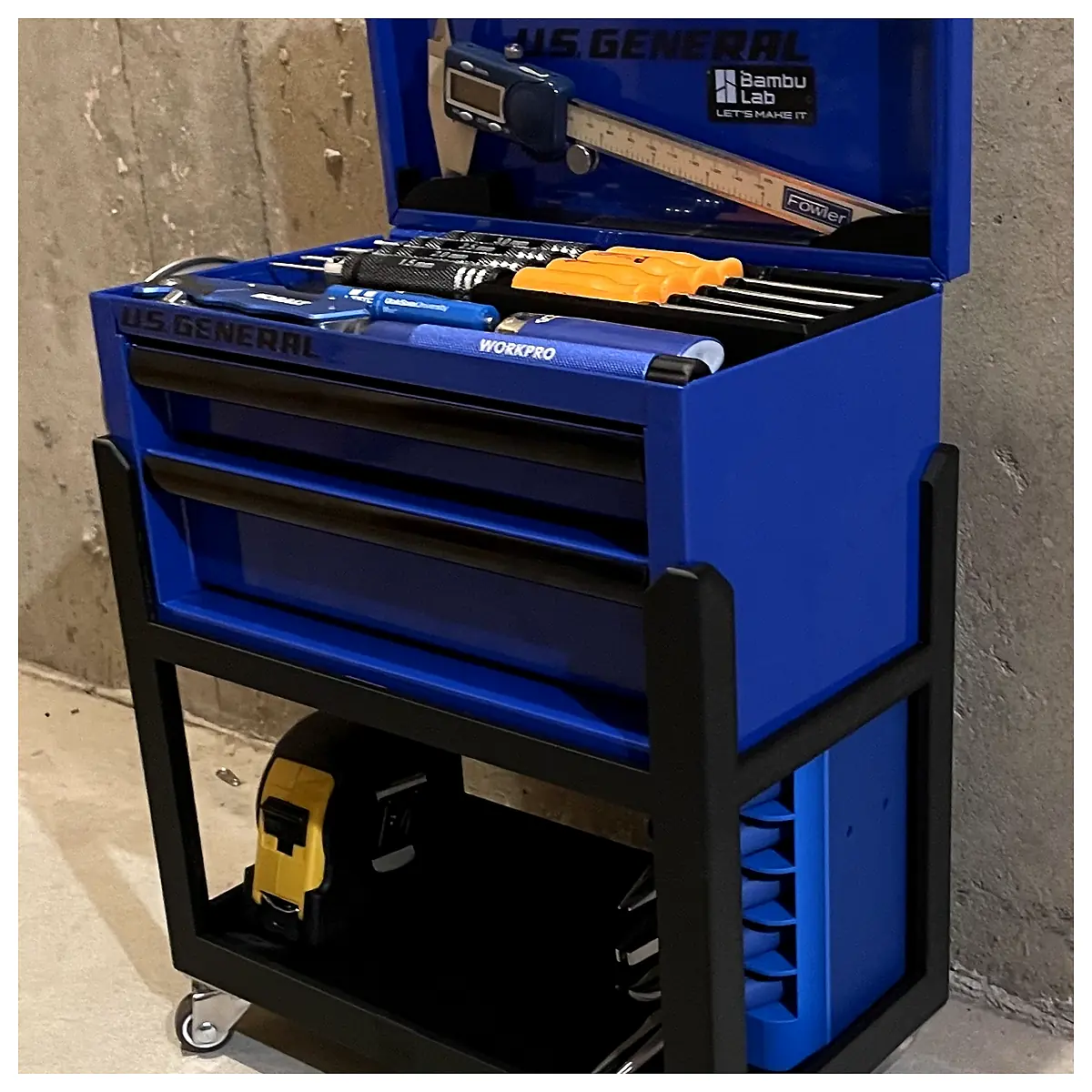 Mini Toolbox Cart Mobile Tool Cart Transport Cart Small Portable Tool Cart Parts Repair
