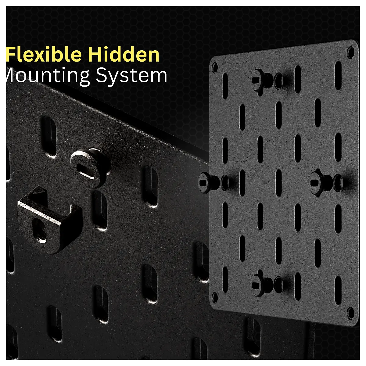 KAIZEN Modular Pegboard System Replacement Parts Office Organization Desk Accessories Writing Board