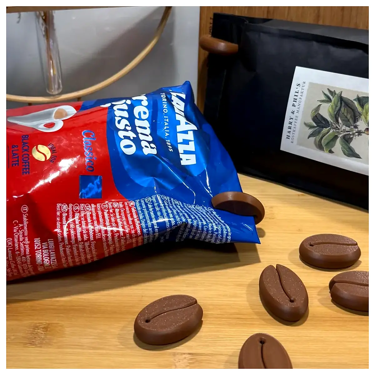 Coffee Bag Clip Coffee Accessory Seal Lid Freshness Saver Coffee Tool for Espresso Drip Coffee