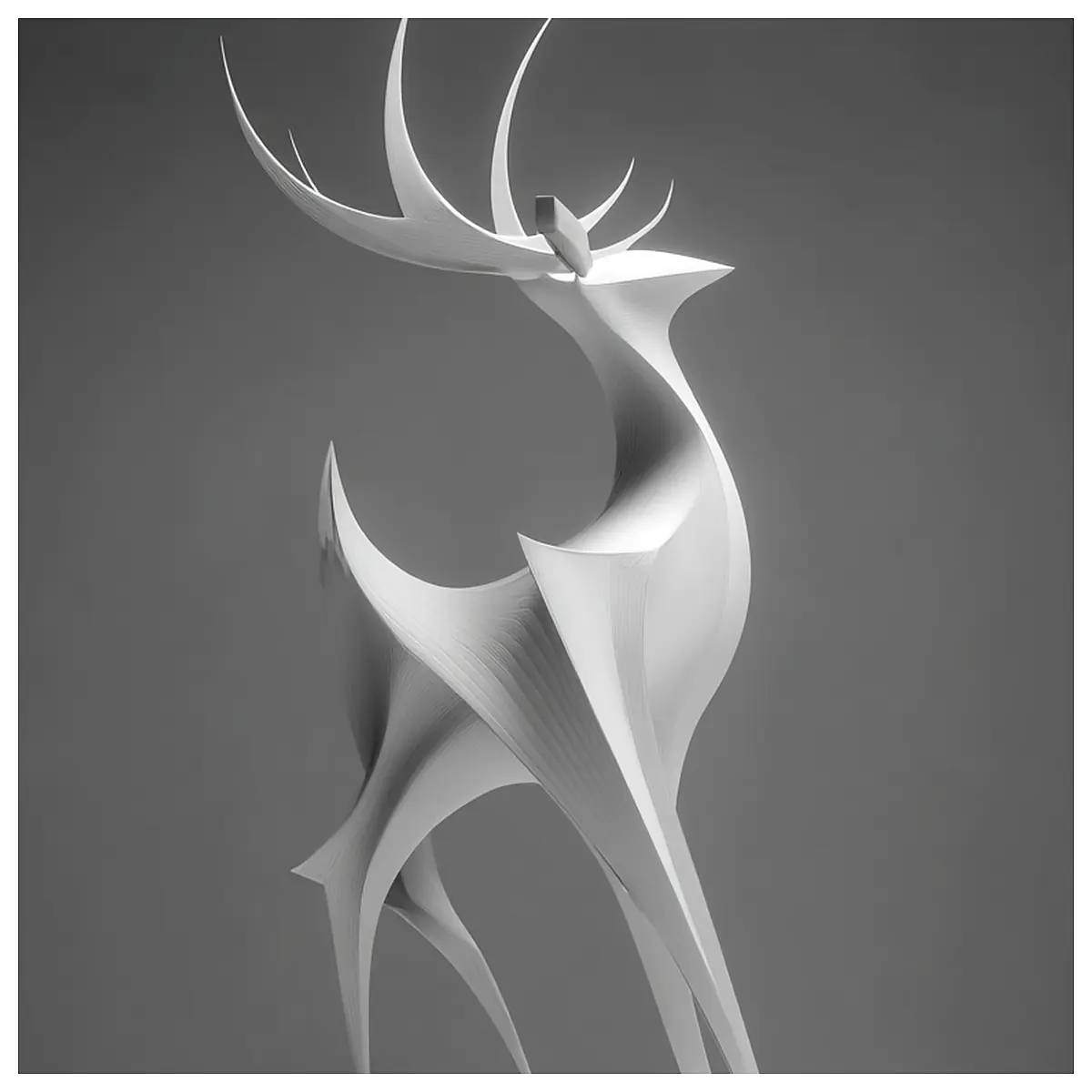 Modern Mythron Deer Parts Replacement Pieces Deer Horn Decor Animal Figures Realistic Deer Outdoor Decoration Suitable for Deer Houses Pet Yards