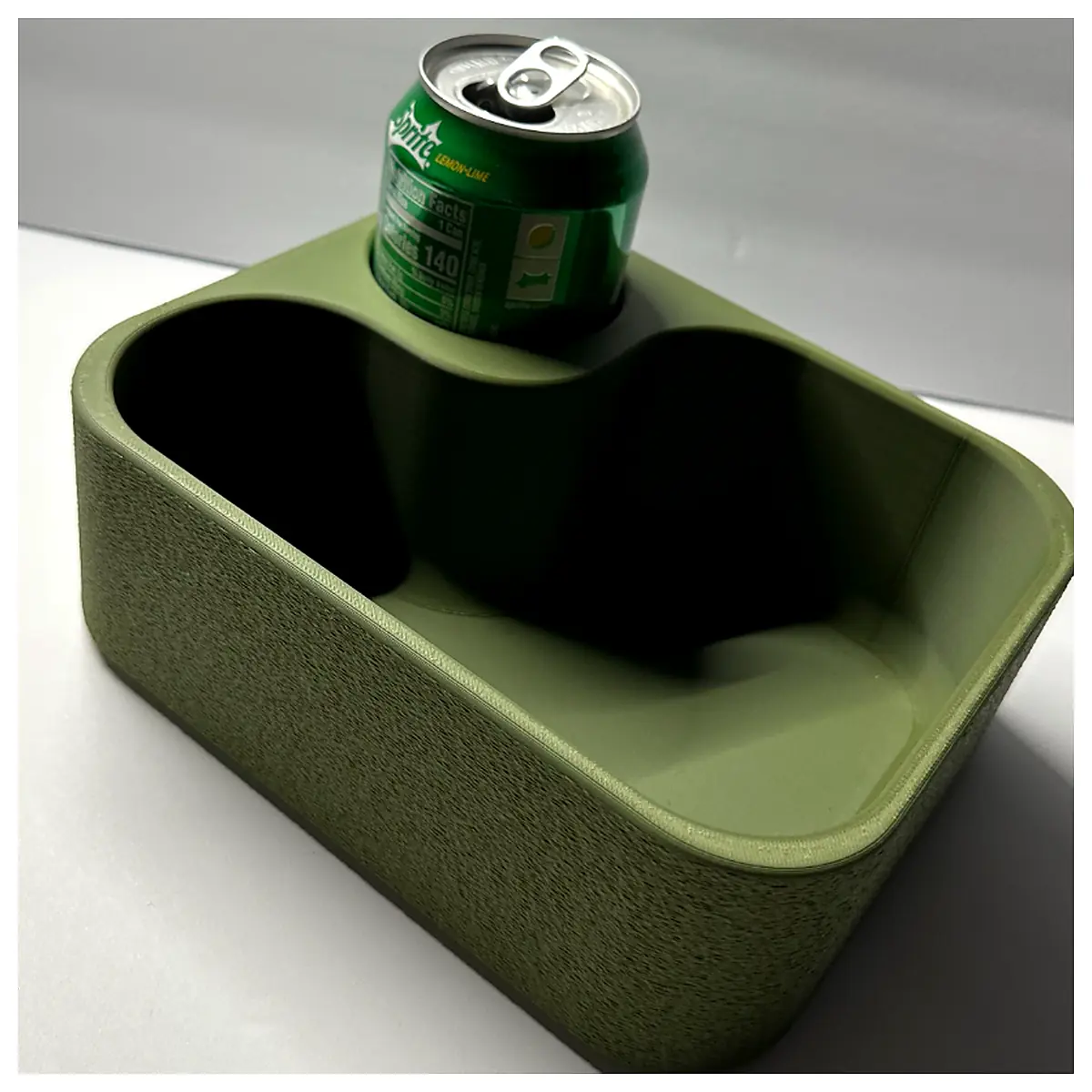 Portable Soda Snack Caddy Tray Mobile Drink Cart Organizer Storage Shelf