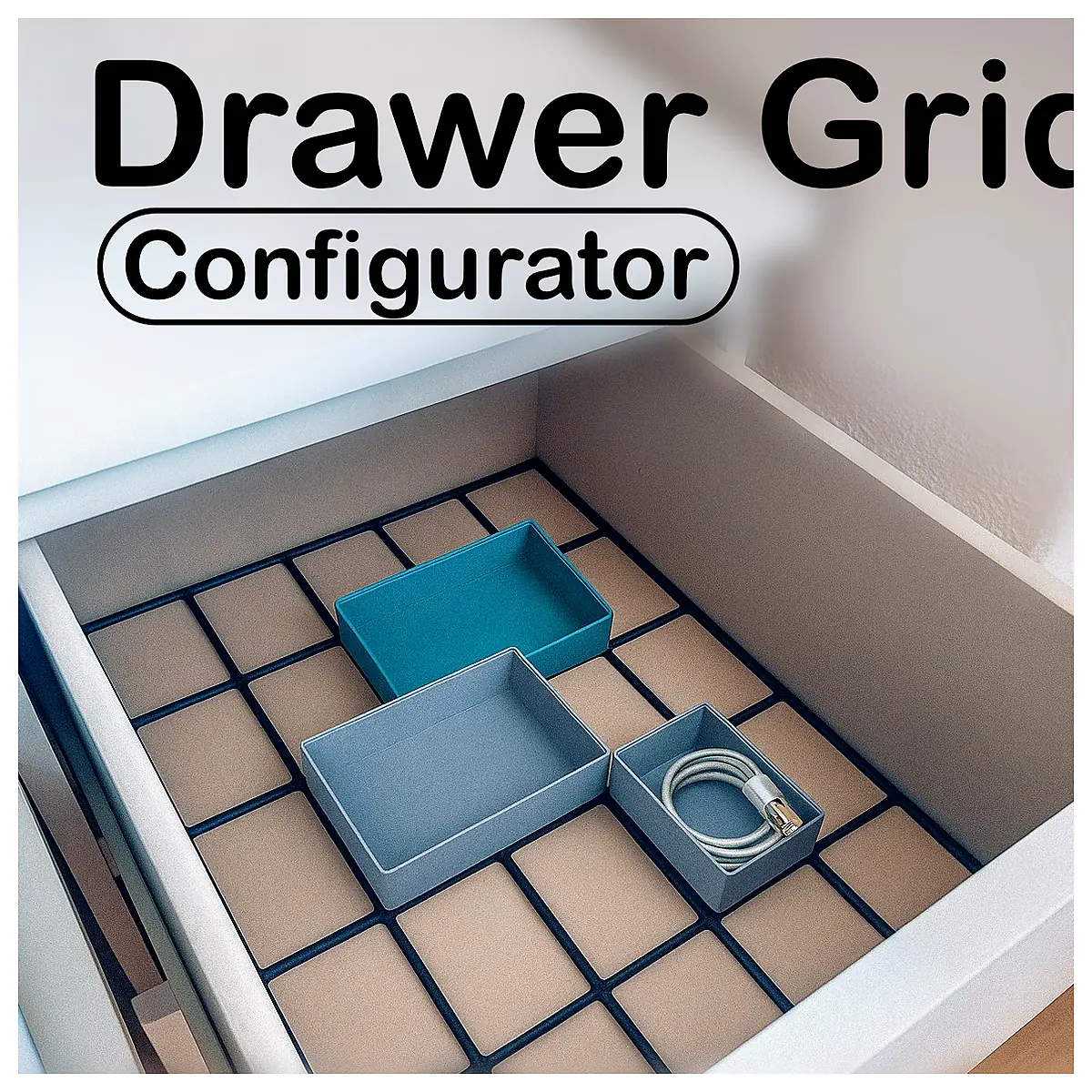 Gridfinity Custom Organizer System Adhesive Free Modules Storage Boxes Parts Repair