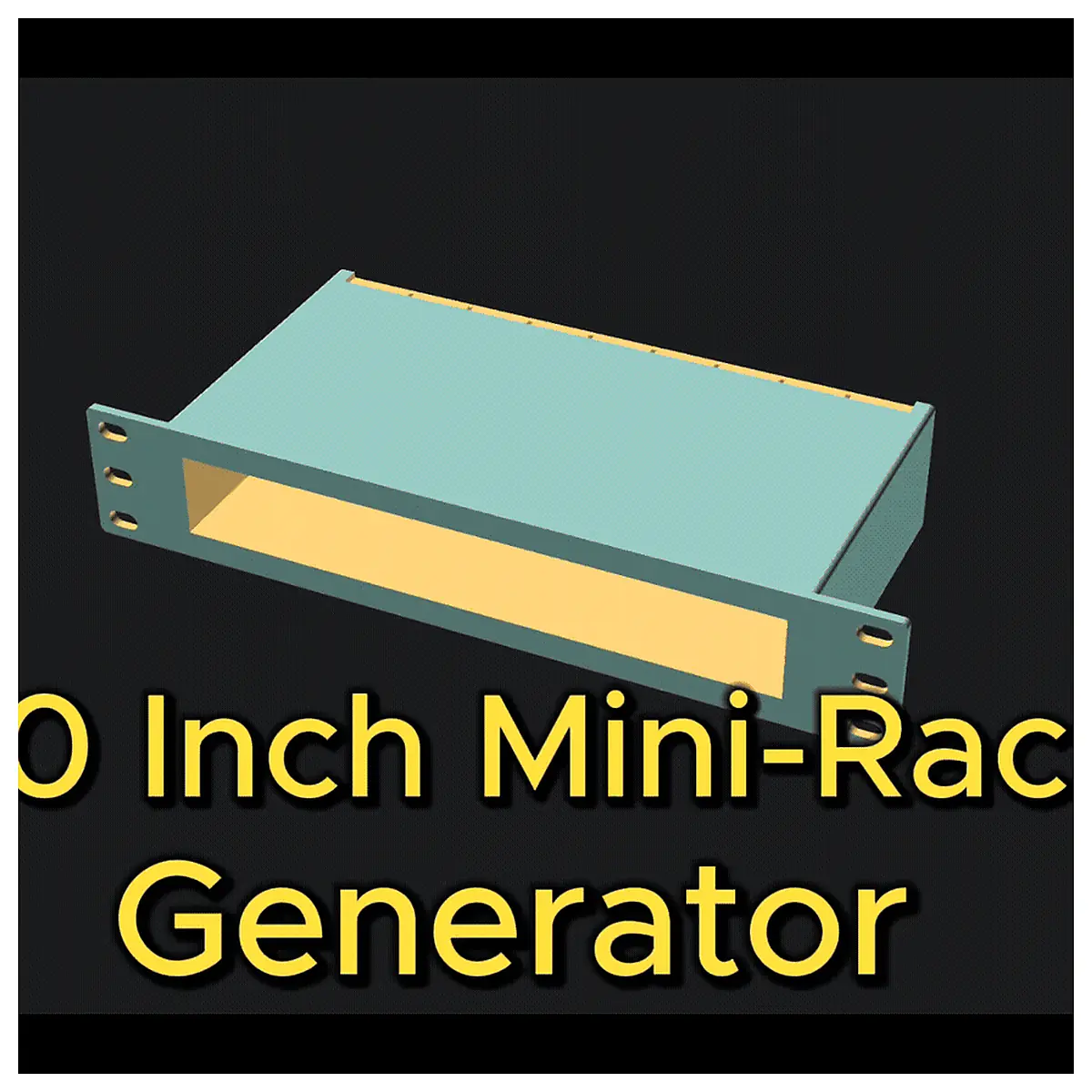 10 Inch Mini Rack Generator Parts Repair Universal Portable Generator Spare Parts