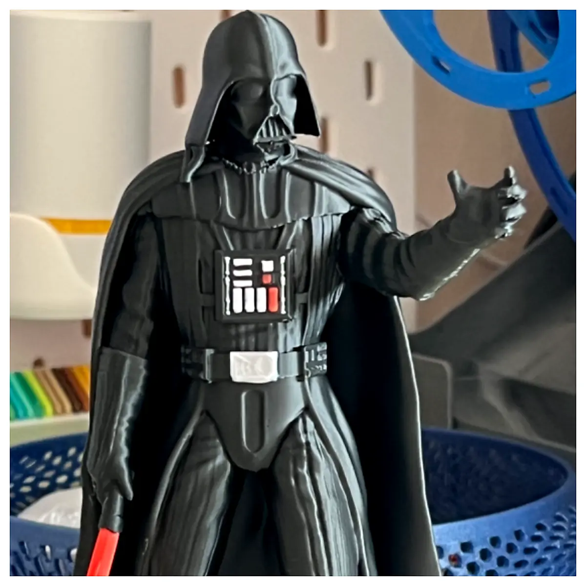 Statue Dark Side Figure Black Helmet Model Collectible Decor