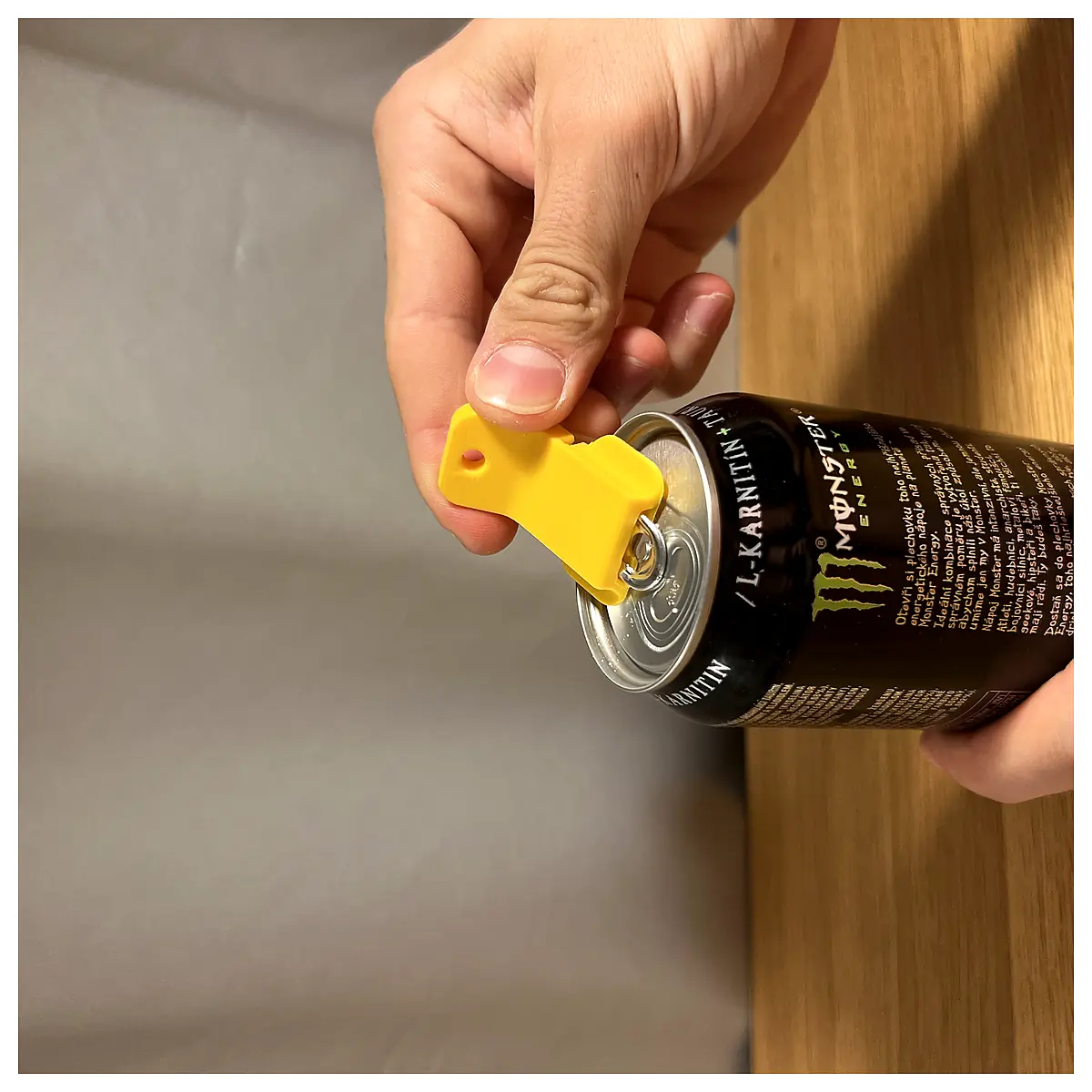 Can Opener with Cover Universal Opener Kitchen Tool Easy Grip Multi Function