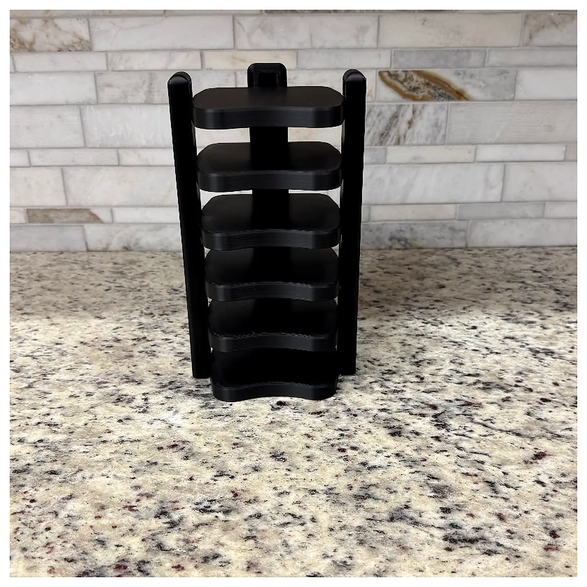 Tumbler Lid Holder Organizer Seal Lid Support Multi Function Kitchenware Drinkware Storage