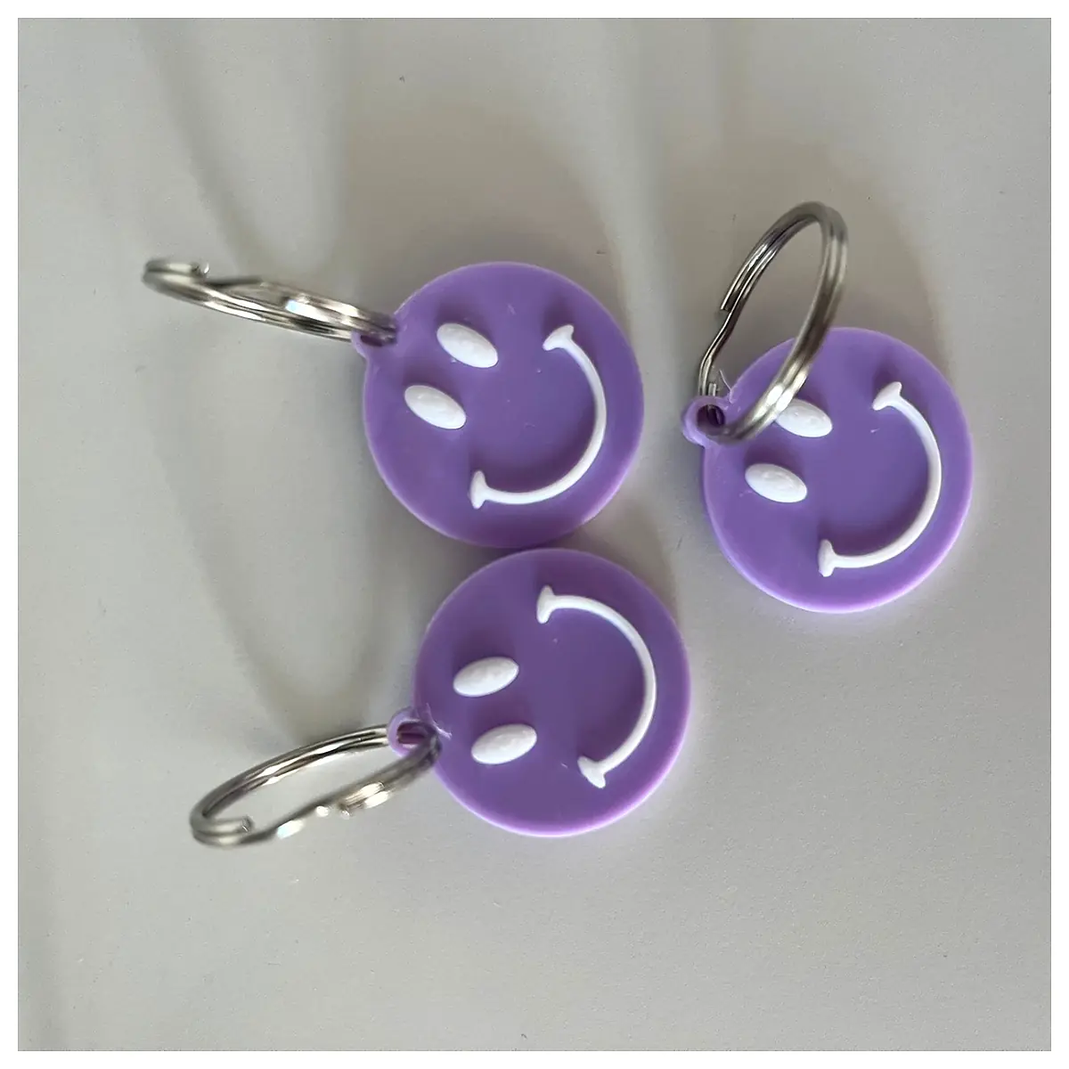 Smiley Keychain Happy Gift Joyful Keepsake Decoration Creative Gift Friendship Present