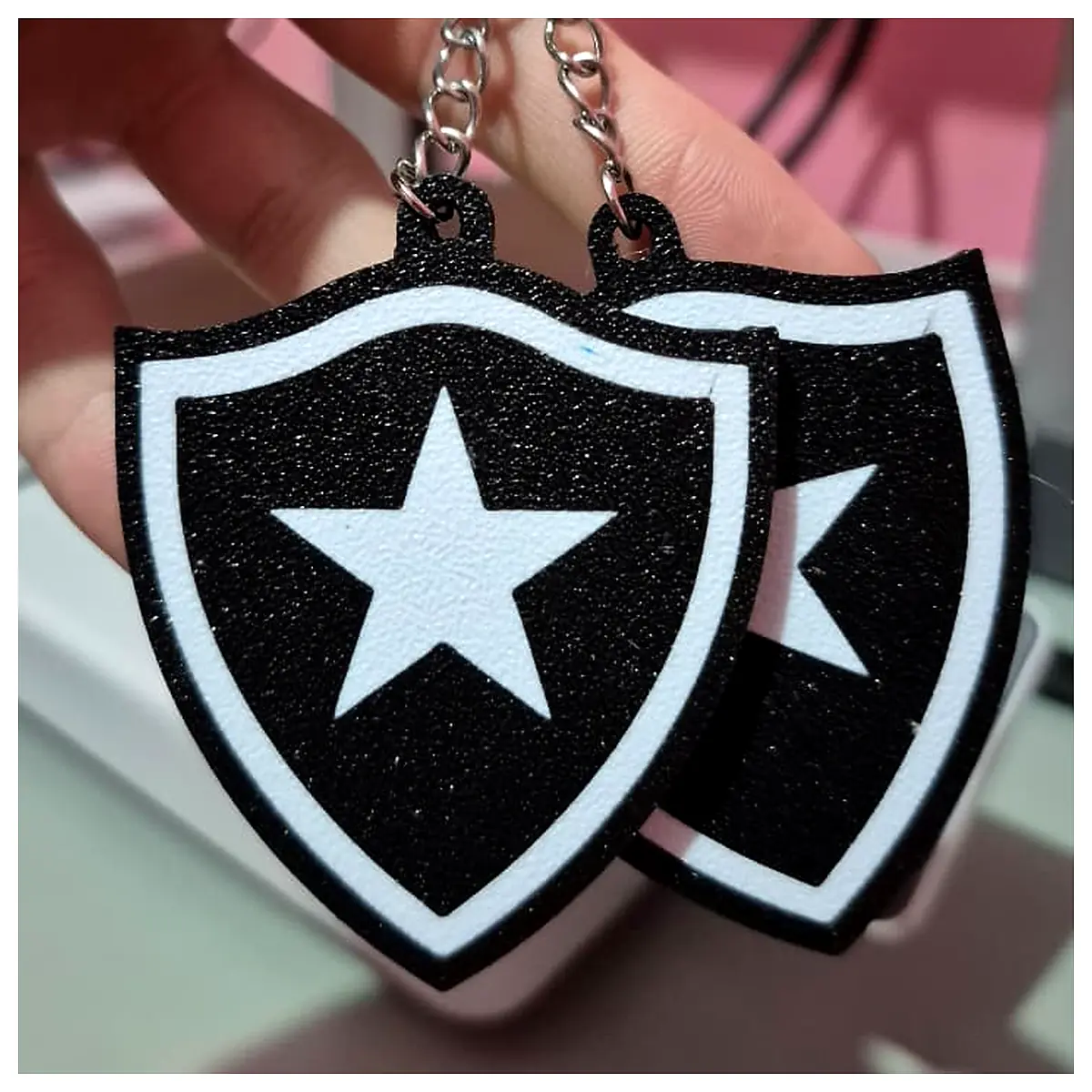 Car Keychain Botafogo Car Accessories Keychains Auto Decoration Car Modification Parts
