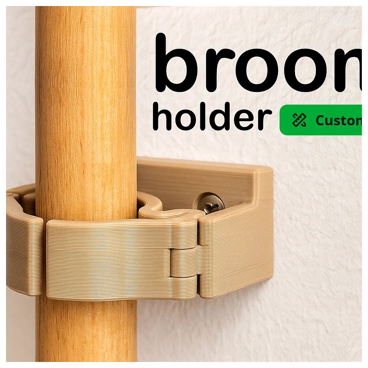 Broom Holder Customization Parts Repair Universal Broom Accessories Replacement Parts Broom Holder Accessories