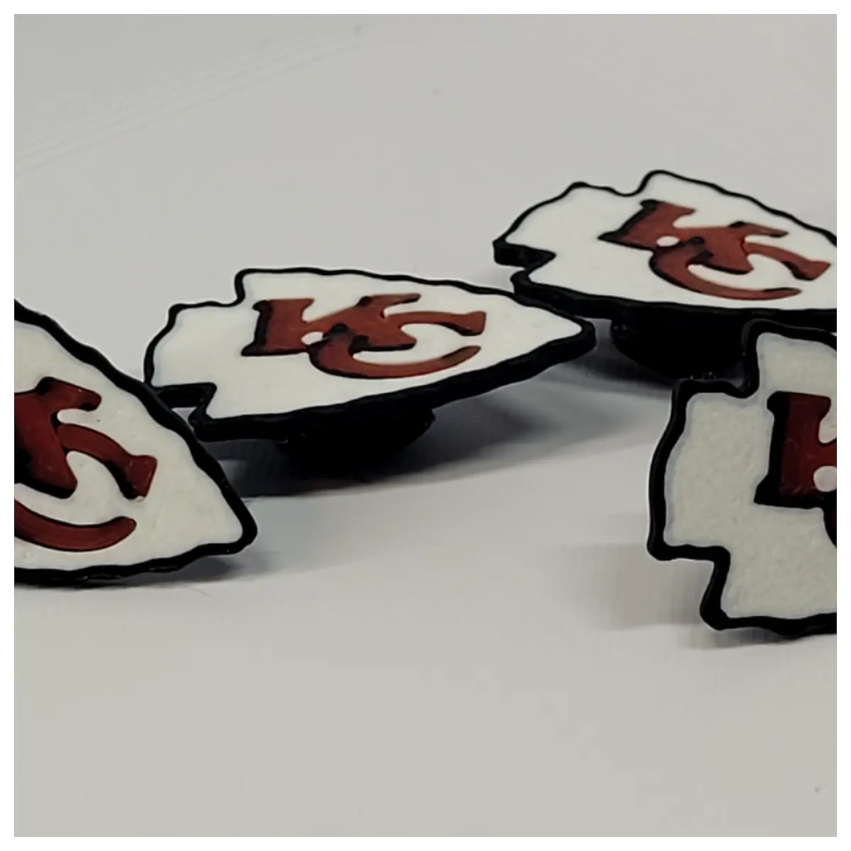 Chiefs Croc Charms Replacement Accessories Decoration Trendy Charms Replacement Parts Croc Decor
