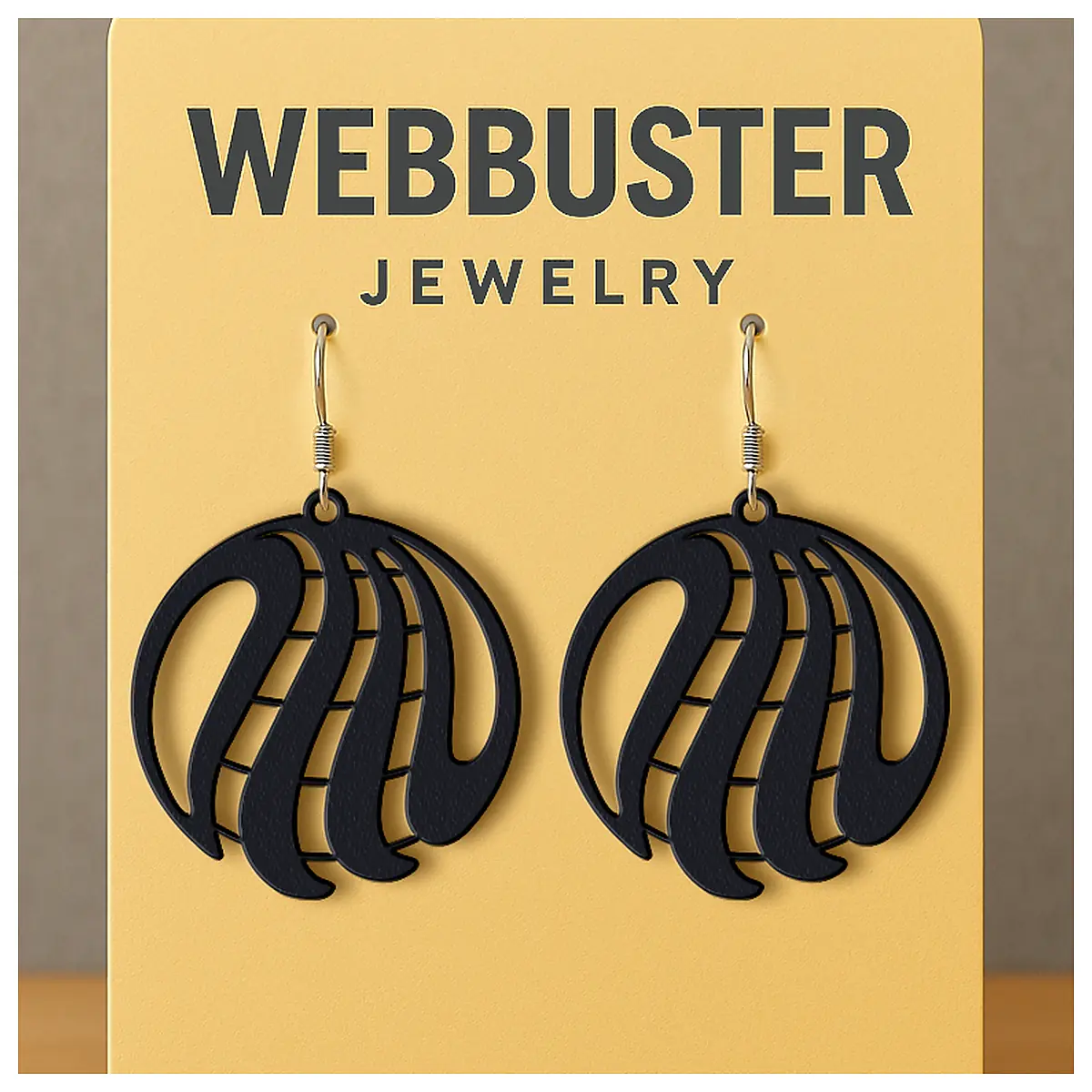 Spiral Sphere Earrings Design Geometric Jewelry Decorative Earrings Repair Parts Accessories