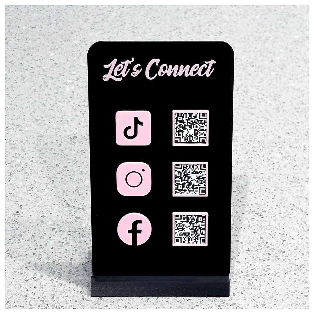 Customizable QR Connect Sign Parts Repair Replacement Upgrade Scanner Tracking Smart Signage