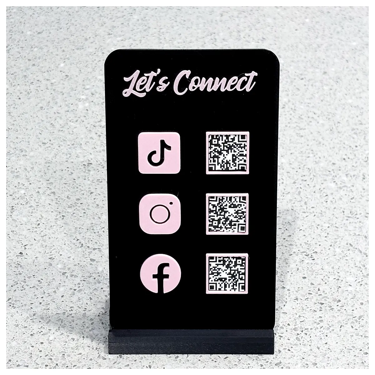 Customizable QR Connect Sign Parts Repair Replacement Upgrade Scanner Tracking Smart Signage