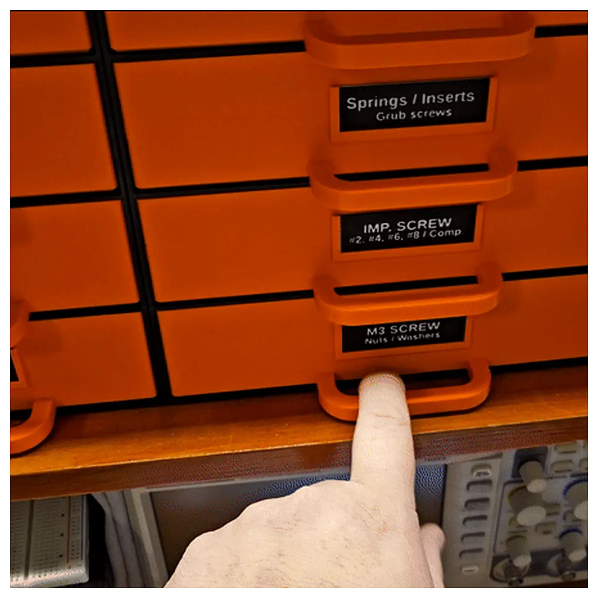 Gridfinity Drawer Chest Organizer System Storage Solutions Parts Repair Modular Boxes Desk Storage
