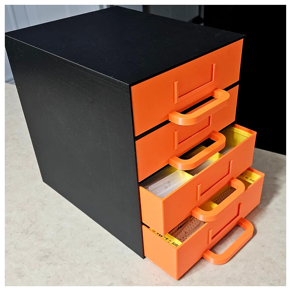 Gridfinity Drawer Chest Organizer System Storage Solutions Parts Repair Modular Boxes Desk Storage