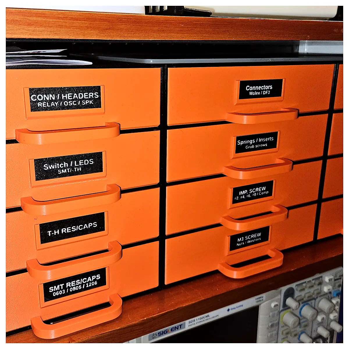 Gridfinity Drawer Chest Organizer System Storage Solutions Parts Repair Modular Boxes Desk Storage
