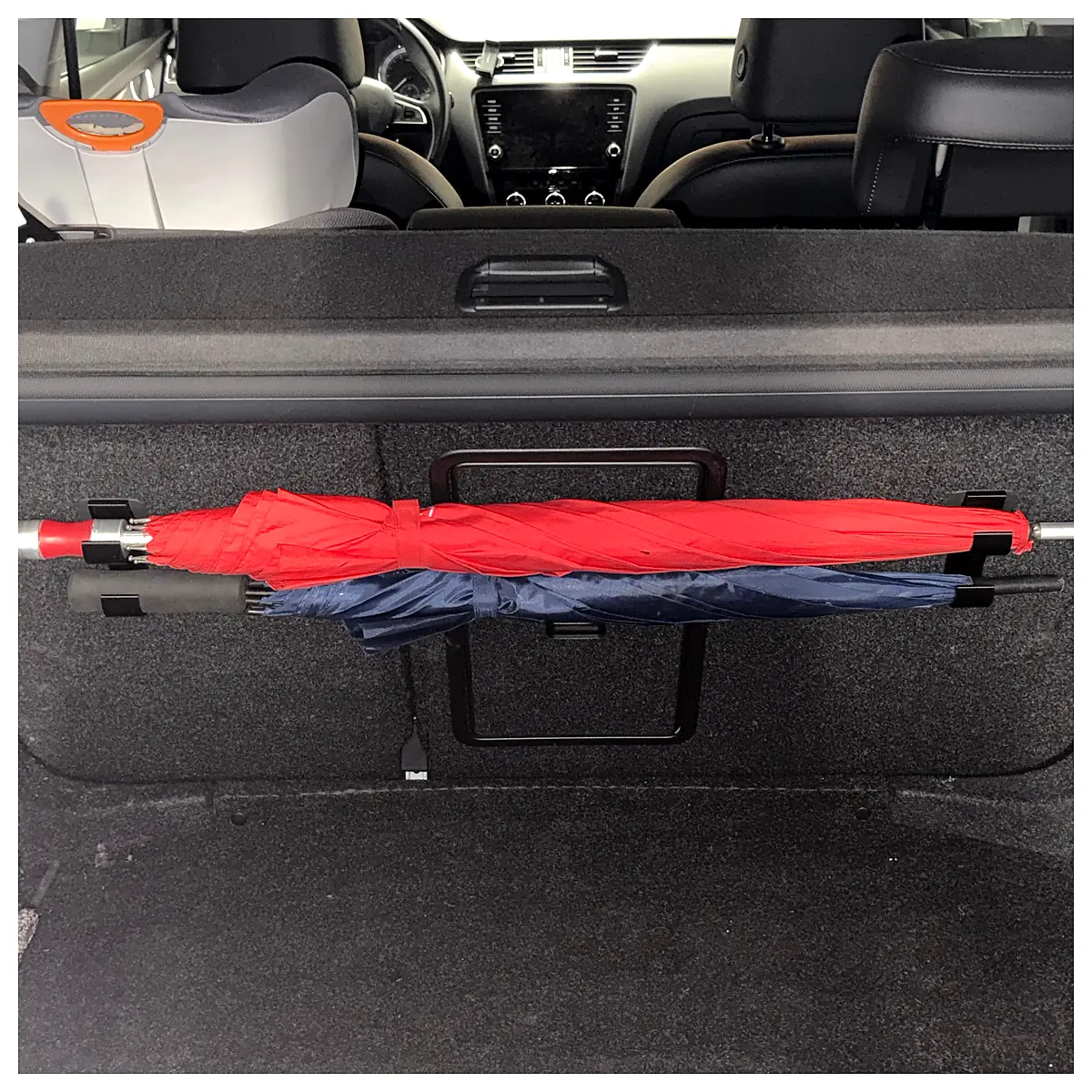ISOFIX Umbrella Holder Car Seat Tether Attachment Universal Rain Cover Support Vehicle Accessories