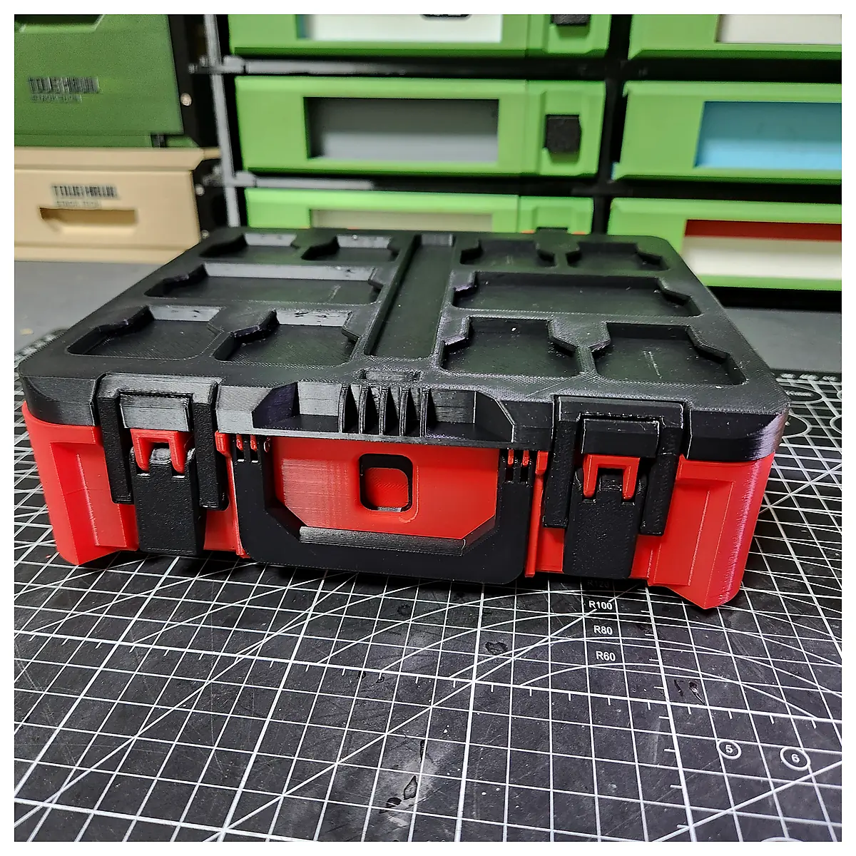 Modular Stackable Toolbox Storage Solutions Assembly Repair Parts Organization Tool Storage Parts