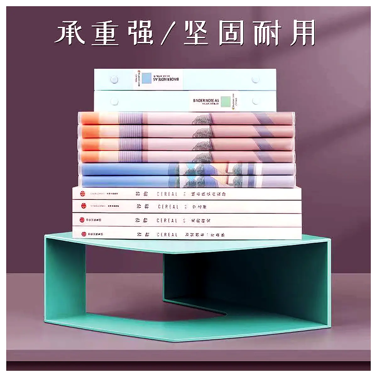 Bookends One Click Print Stable Durable Creative Home Decor Book Holders Shelf Support