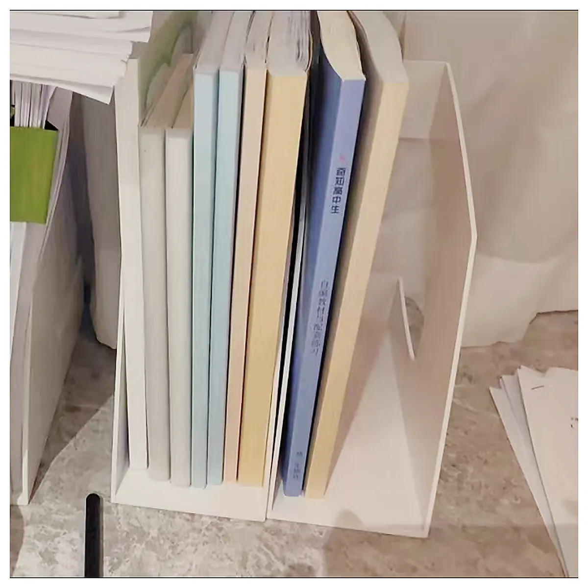 Bookends One Click Print Stable Durable Creative Home Decor Book Holders Shelf Support