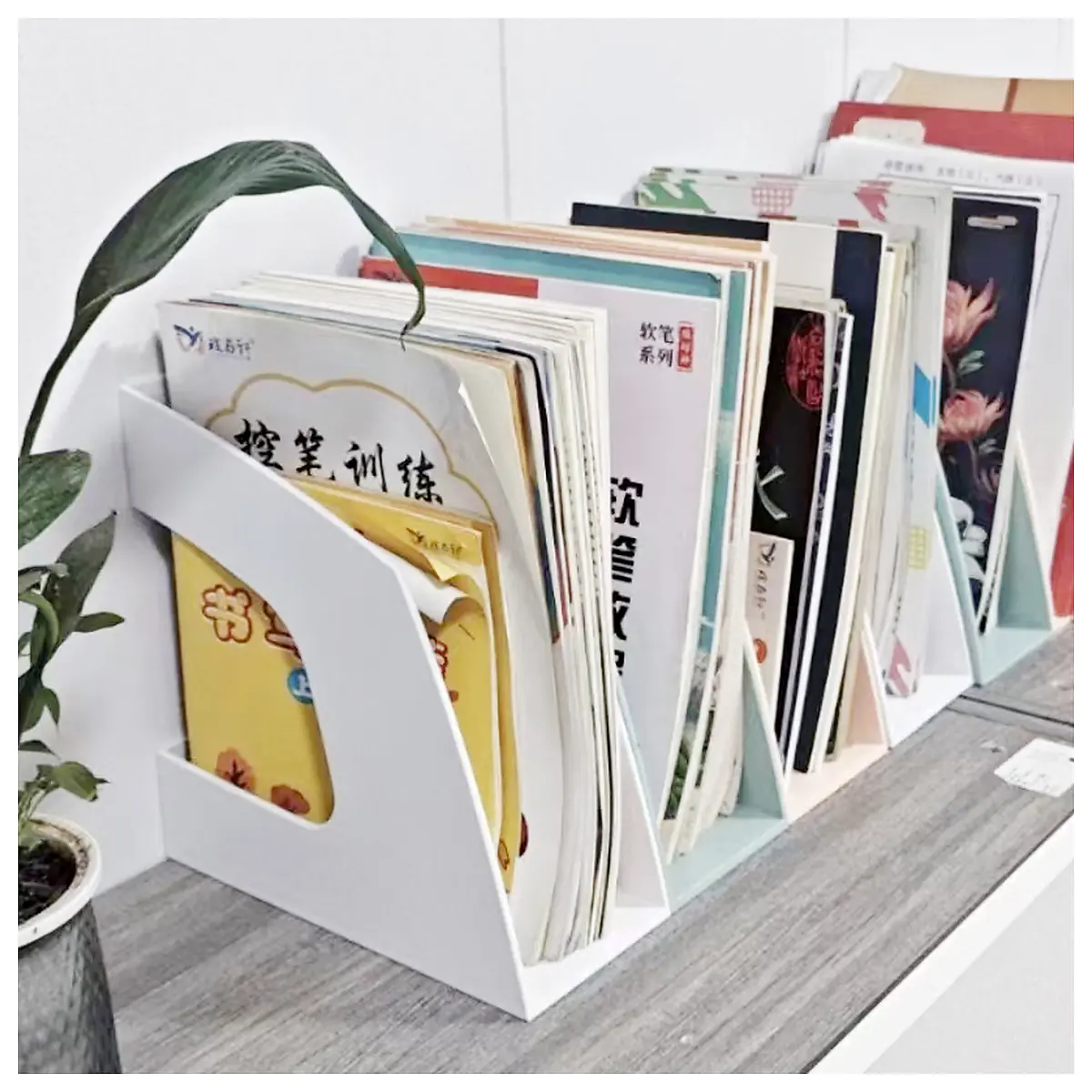 Bookends One Click Print Stable Durable Creative Home Decor Book Holders Shelf Support